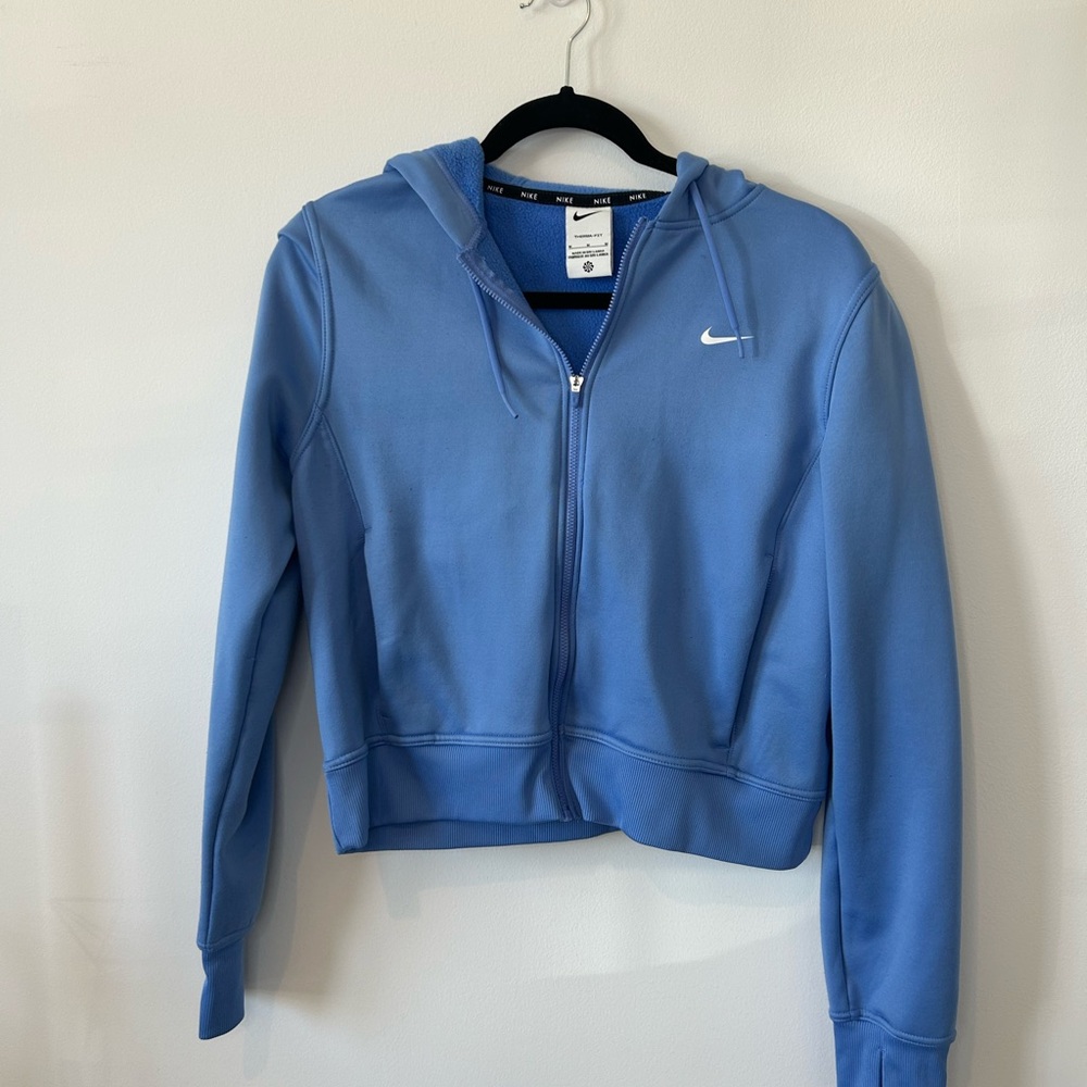 Nike Women's Light Blue Hoodie